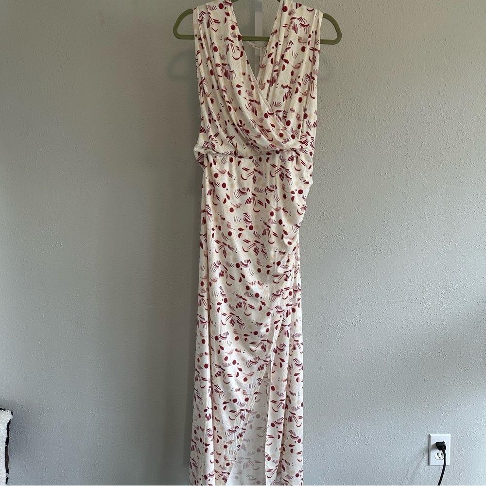 Free People halter style sleeveless maxi dress size large